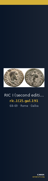 RIC I (second edition) Galba 191 — CANOA