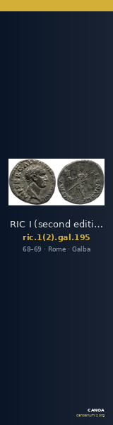 RIC I (second edition) Galba 195 — CANOA