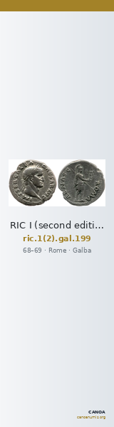 RIC I (second edition) Galba 199 — CANOA