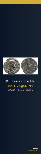 RIC I (second edition) Galba 199 — CANOA