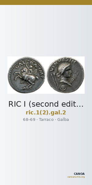 RIC I (second edition) Galba 2 — CANOA