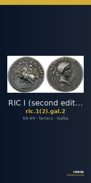 RIC I (second edition) Galba 2 — CANOA