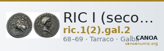 RIC I (second edition) Galba 2 — CANOA