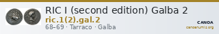 RIC I (second edition) Galba 2 — CANOA