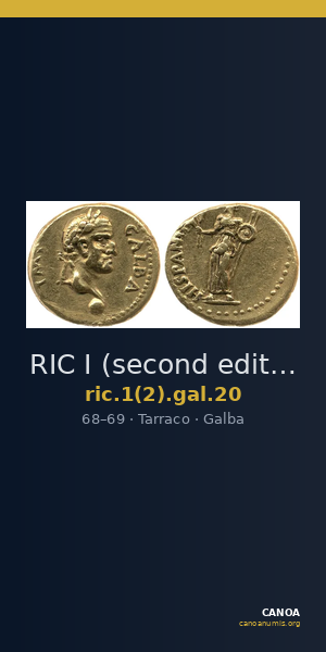 RIC I (second edition) Galba 20 — CANOA