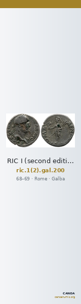 RIC I (second edition) Galba 200 — CANOA