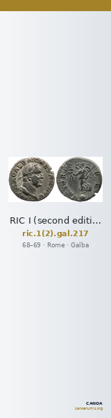 RIC I (second edition) Galba 217 — CANOA