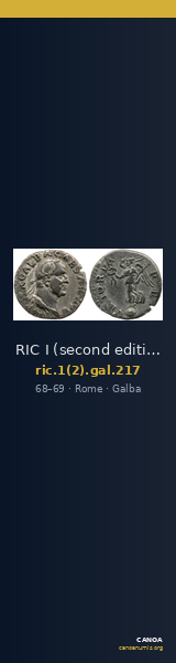 RIC I (second edition) Galba 217 — CANOA