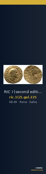 RIC I (second edition) Galba 225 — CANOA