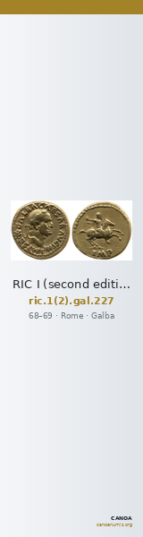 RIC I (second edition) Galba 227 — CANOA