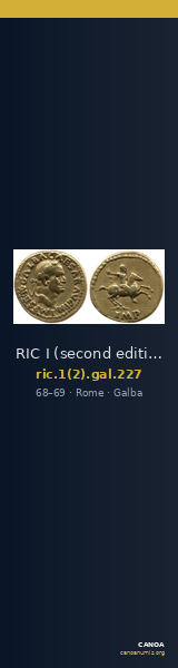 RIC I (second edition) Galba 227 — CANOA