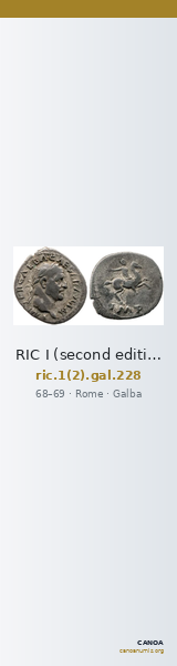 RIC I (second edition) Galba 228 — CANOA