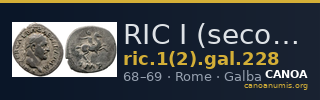 RIC I (second edition) Galba 228 — CANOA
