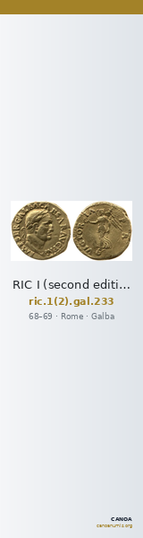 RIC I (second edition) Galba 233 — CANOA