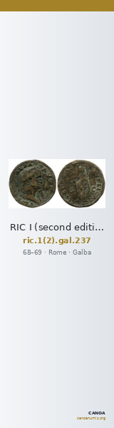 RIC I (second edition) Galba 237 — CANOA