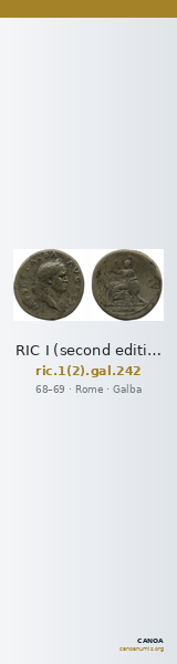RIC I (second edition) Galba 242 — CANOA