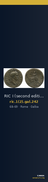 RIC I (second edition) Galba 242 — CANOA
