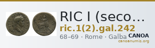 RIC I (second edition) Galba 242 — CANOA