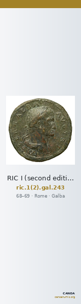 RIC I (second edition) Galba 243 — CANOA