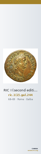 RIC I (second edition) Galba 244 — CANOA