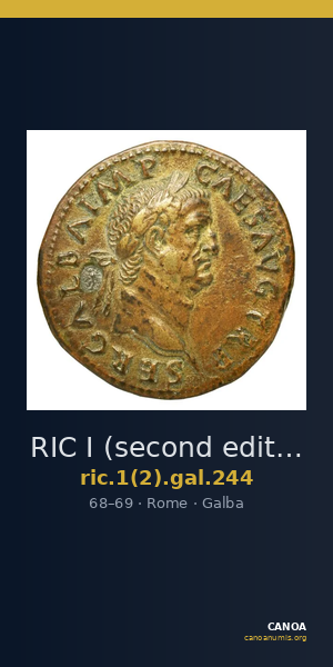 RIC I (second edition) Galba 244 — CANOA