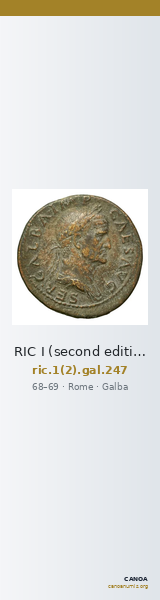 RIC I (second edition) Galba 247 — CANOA