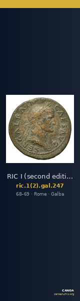RIC I (second edition) Galba 247 — CANOA