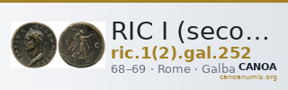 RIC I (second edition) Galba 252 — CANOA