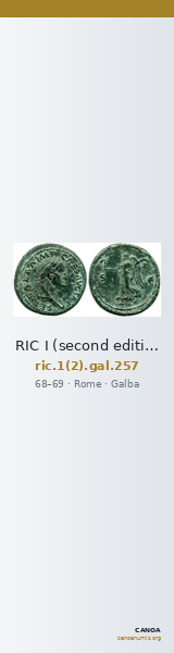 RIC I (second edition) Galba 257 — CANOA