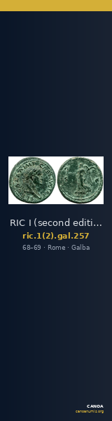 RIC I (second edition) Galba 257 — CANOA