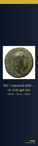 RIC I (second edition) Galba 261 — CANOA