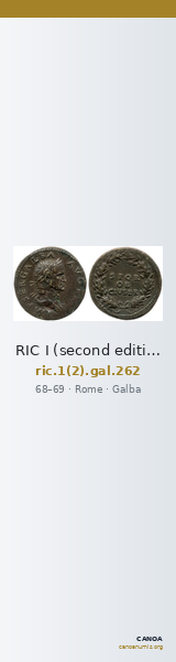 RIC I (second edition) Galba 262 — CANOA