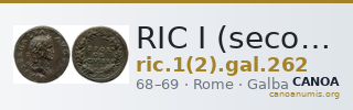 RIC I (second edition) Galba 262 — CANOA