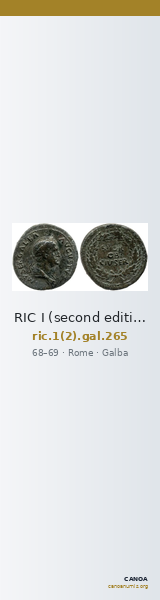RIC I (second edition) Galba 265 — CANOA