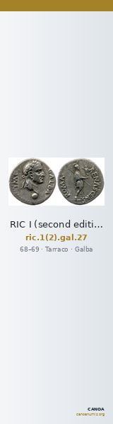RIC I (second edition) Galba 27 — CANOA