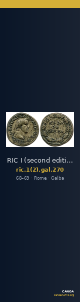 RIC I (second edition) Galba 270 — CANOA