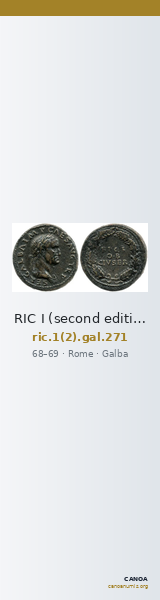 RIC I (second edition) Galba 271 — CANOA