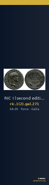 RIC I (second edition) Galba 271 — CANOA