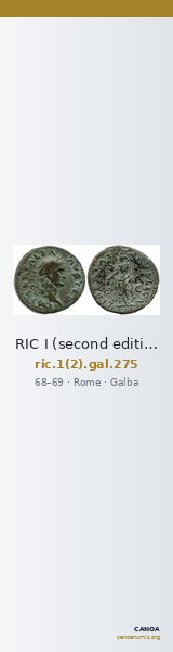 RIC I (second edition) Galba 275 — CANOA
