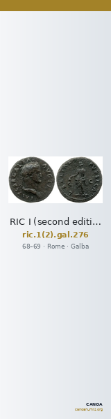 RIC I (second edition) Galba 276 — CANOA