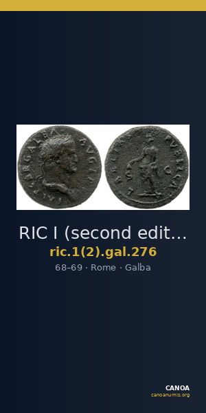 RIC I (second edition) Galba 276 — CANOA