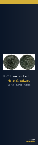 RIC I (second edition) Galba 280 — CANOA