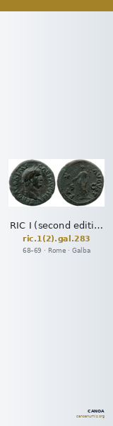 RIC I (second edition) Galba 283 — CANOA