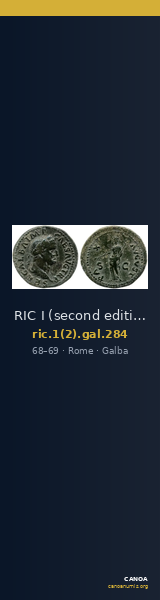 RIC I (second edition) Galba 284 — CANOA