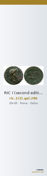 RIC I (second edition) Galba 286 — CANOA