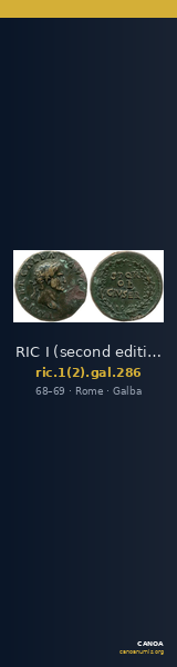 RIC I (second edition) Galba 286 — CANOA