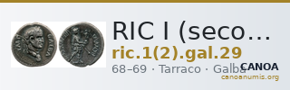 RIC I (second edition) Galba 29 — CANOA