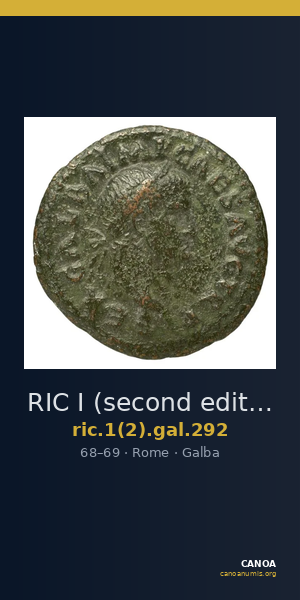 RIC I (second edition) Galba 292 — CANOA