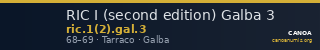 RIC I (second edition) Galba 3 — CANOA