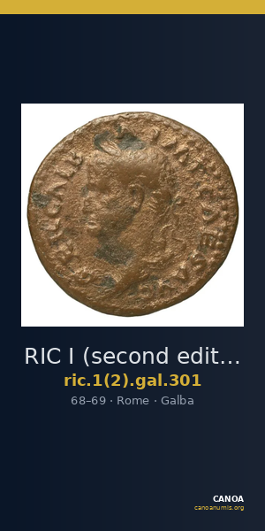 RIC I (second edition) Galba 301 — CANOA